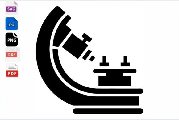 Download Microscope Icon SVG Science Lab Clipart - Premium Bundle