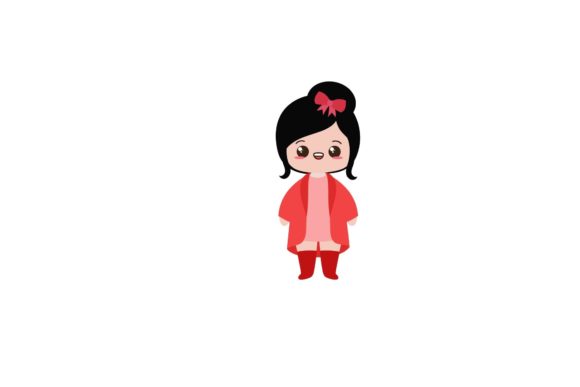 Download Kawaii Kimono Girl Icon - Kimono girl Collection
