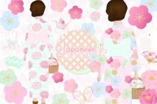 Download Japanese Kimono Girl Clipart - Kimono girl Collection